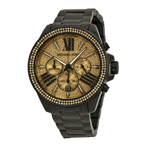 michael kors watch 5961 black|Michael Kors access watch black.